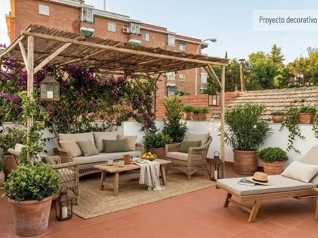 Terrassa de Pis en venda en  Madrid Capital amb Aire condicionat i Balcó