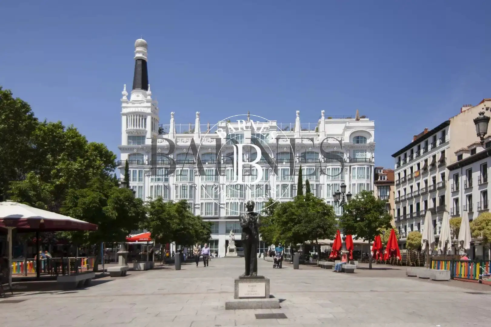 Vista exterior de Piso de alquiler en Madrid con Aire acondicionado, Calefacción y Amueblado