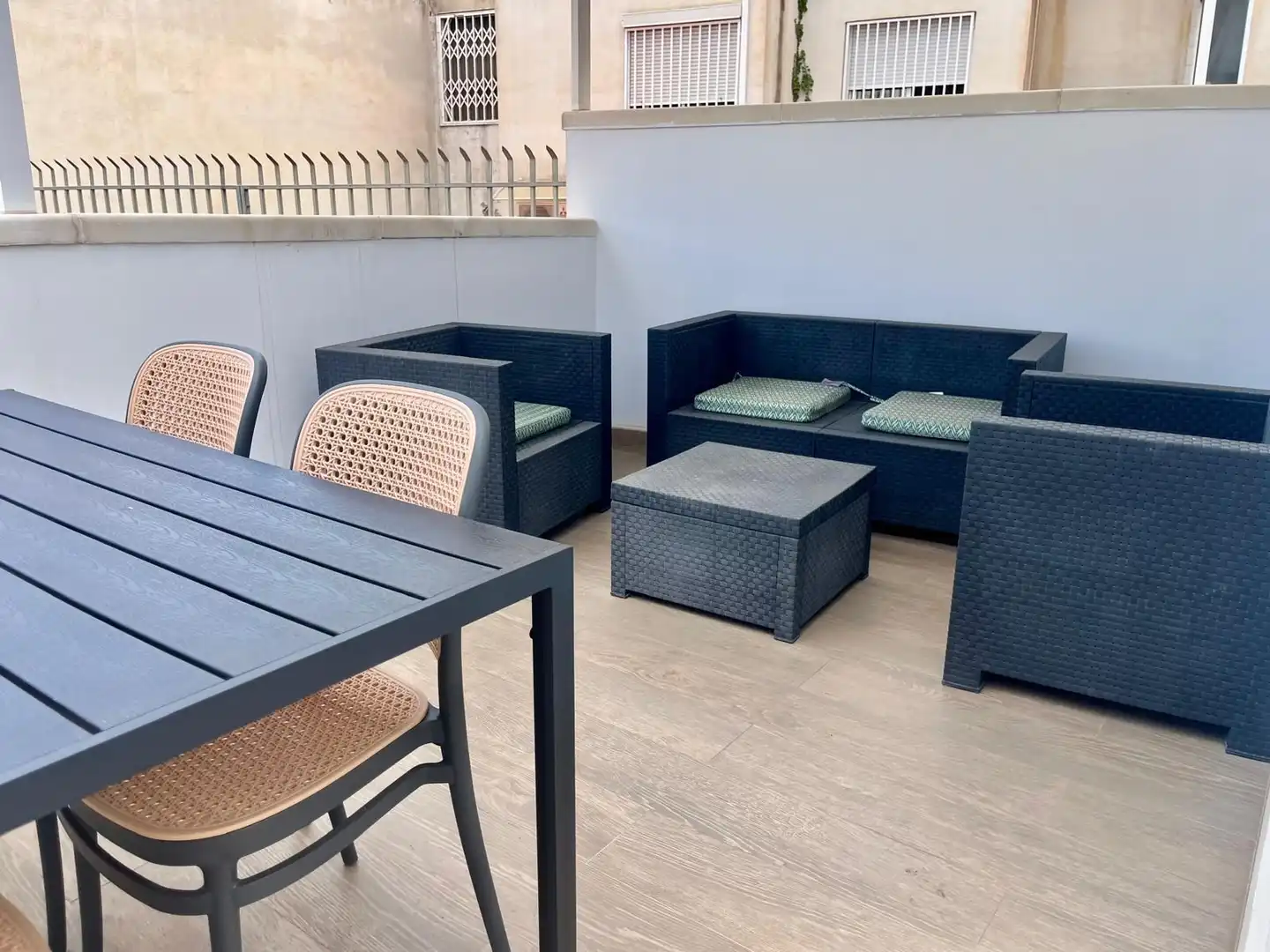 Terraza de Piso de alquiler en Petrer con Aire acondicionado, Terraza y Amueblado
