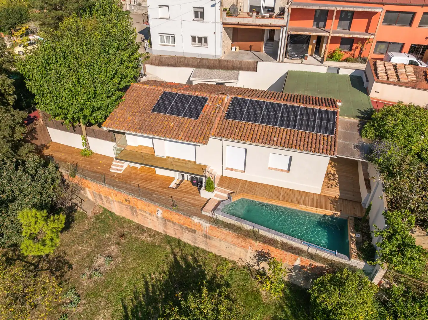 Schwimmbecken von Haus oder Chalet zum Verkauf in Banyoles mit Klimaanlage, Heizung und Terrasse