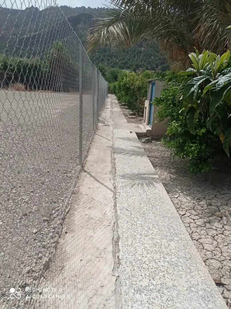 Vista exterior de Finca rústica en venda en Murcia amb Jardí privat, Traster i Moblat