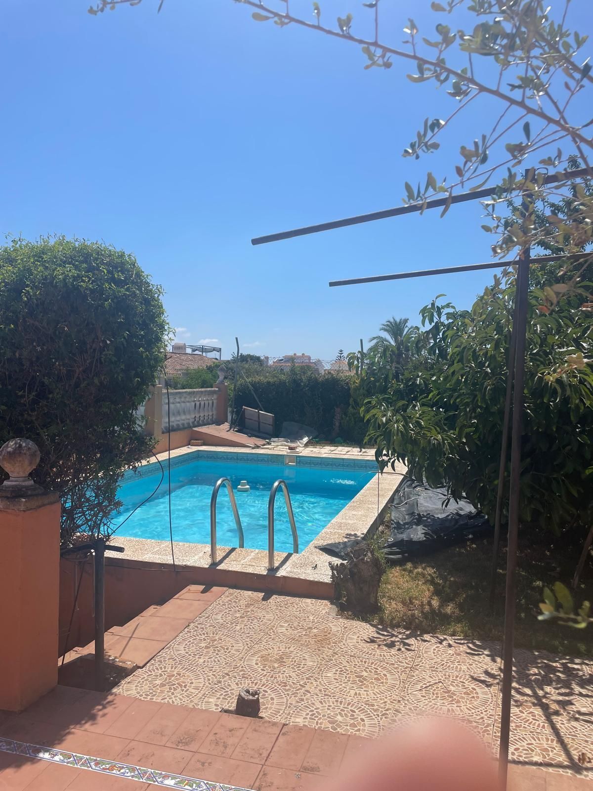 Piscina de Casa o xalet en venda en Mijas amb Jardí privat, Terrassa i Piscina