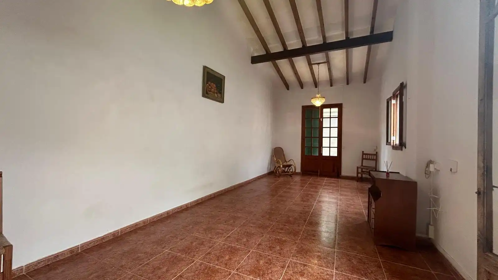 Sala de estar de Casa o chalet en venta en Petra con Jardín privado