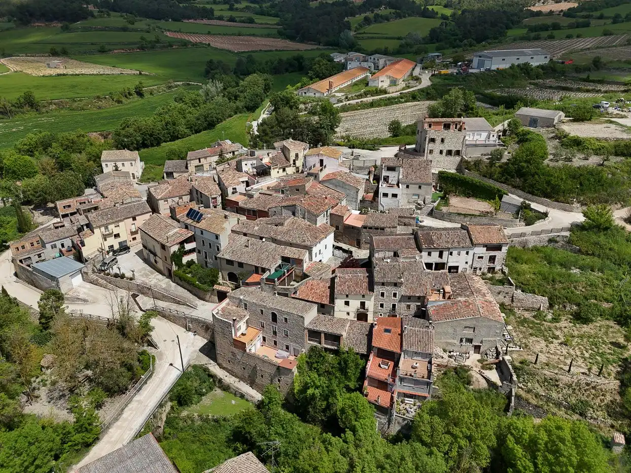 Vista exterior de Finca rústica en venda en Sarral amb Calefacció, Jardí privat i Terrassa