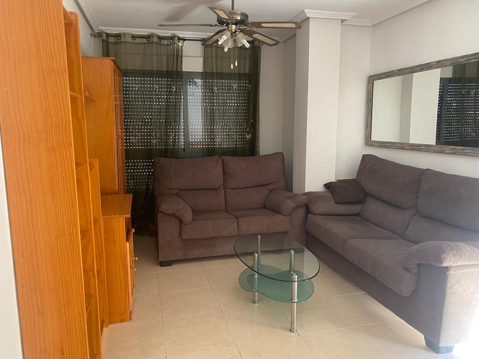 Living room of Flat for sale in Lorca  with Furnished