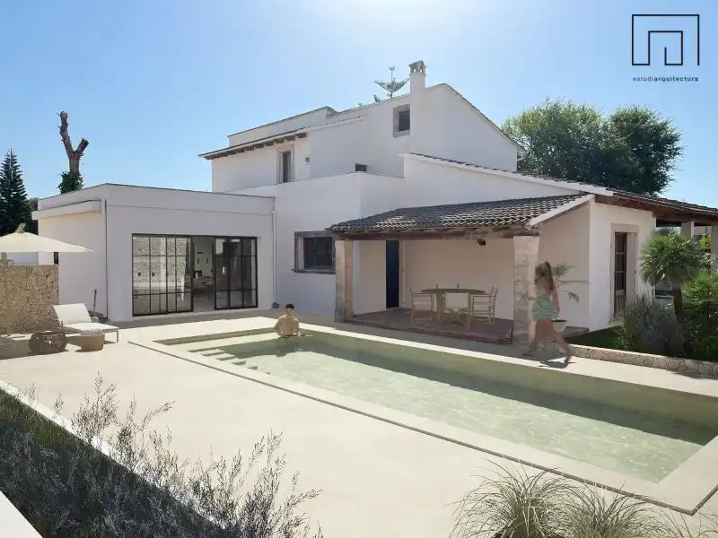 Vista exterior de Casa o xalet en venda en Son Servera amb Jardí privat, Terrassa i Traster