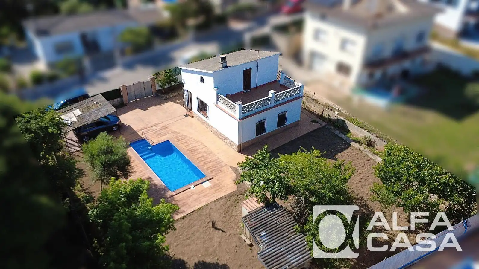 Jardín de Casa o chalet en venta en Vidreres con Terraza, Trastero y Piscina