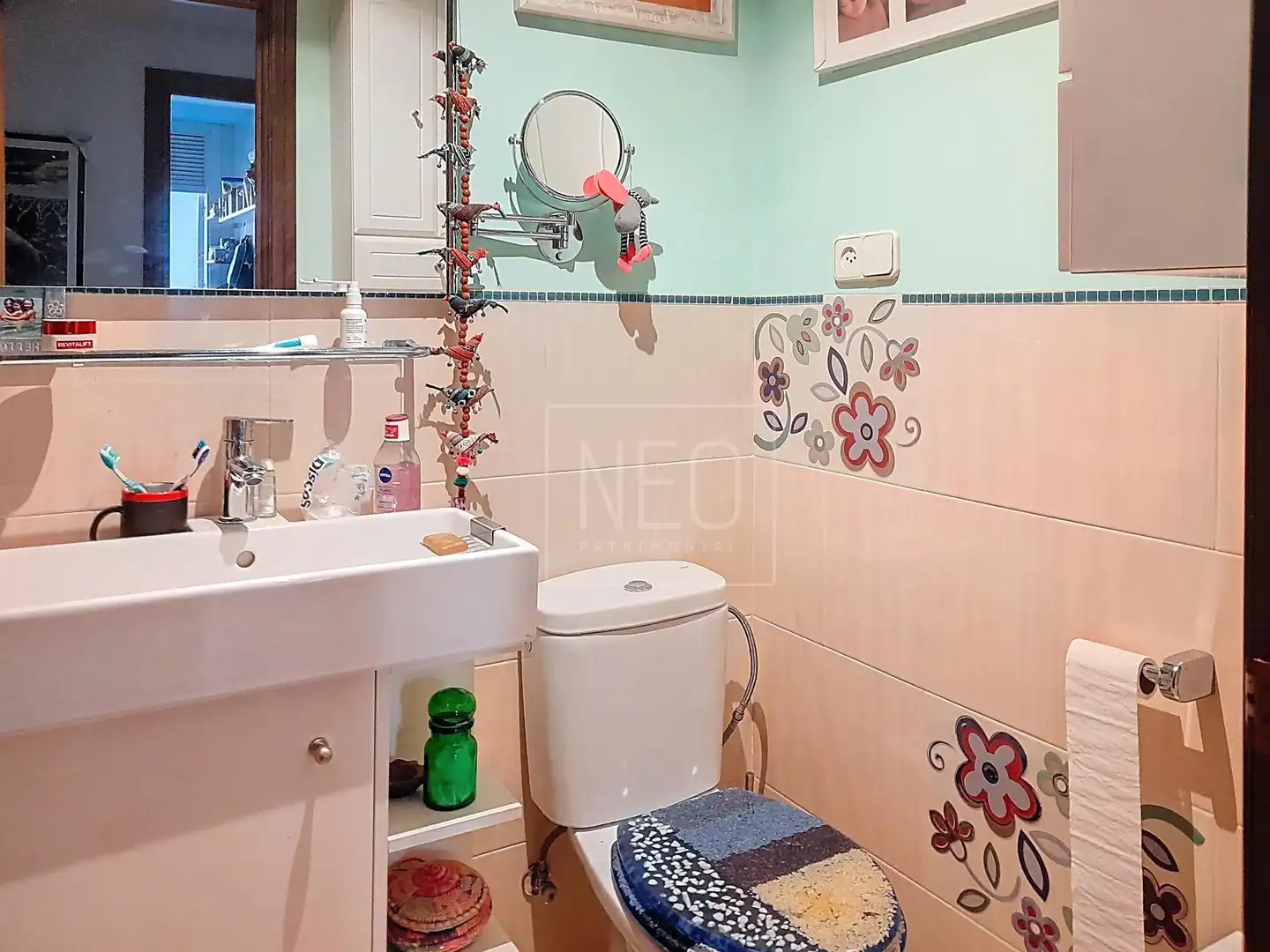Baño de Dúplex en venta en Madrid con Aire acondicionado, Calefacción y Jardín privado