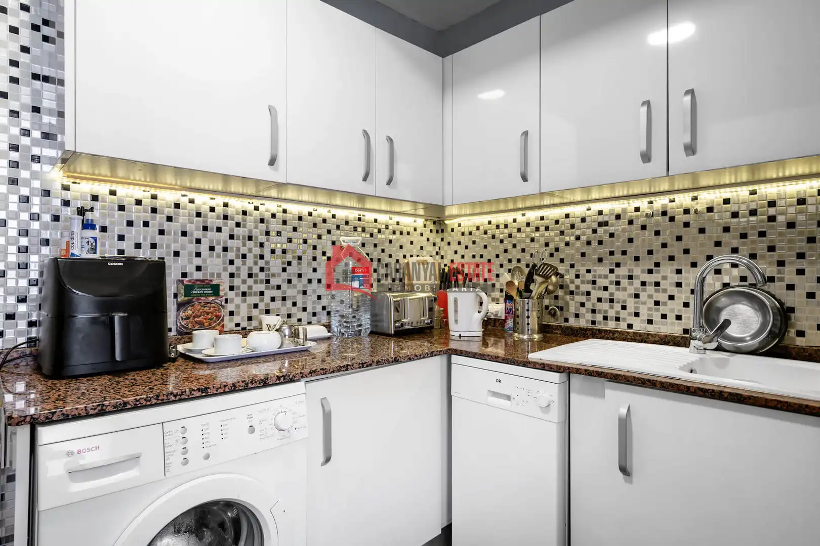 Cocina de Apartamento en venta en Valencia con Aire acondicionado, Terraza y Amueblado