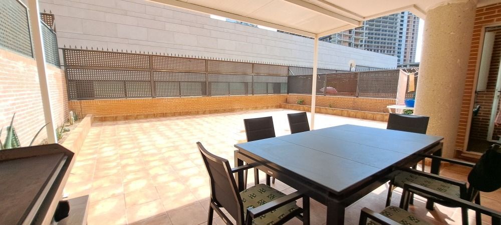 Terraza de Casa o chalet en venta en Villajoyosa / La Vila Joiosa con Aire acondicionado y Piscina comunitaria