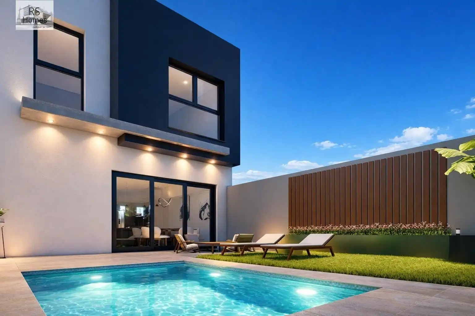 Piscina de Casa adosada en venta en Benissanó con Aire acondicionado, Jardín privado y Terraza