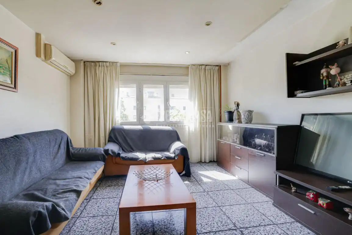 Wohnzimmer von Wohnung zum Verkauf in Terrassa mit Klimaanlage