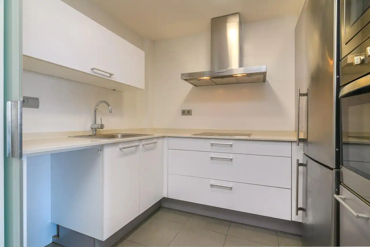 Küche von Wohnung zum Verkauf in Santpedor mit Parkett