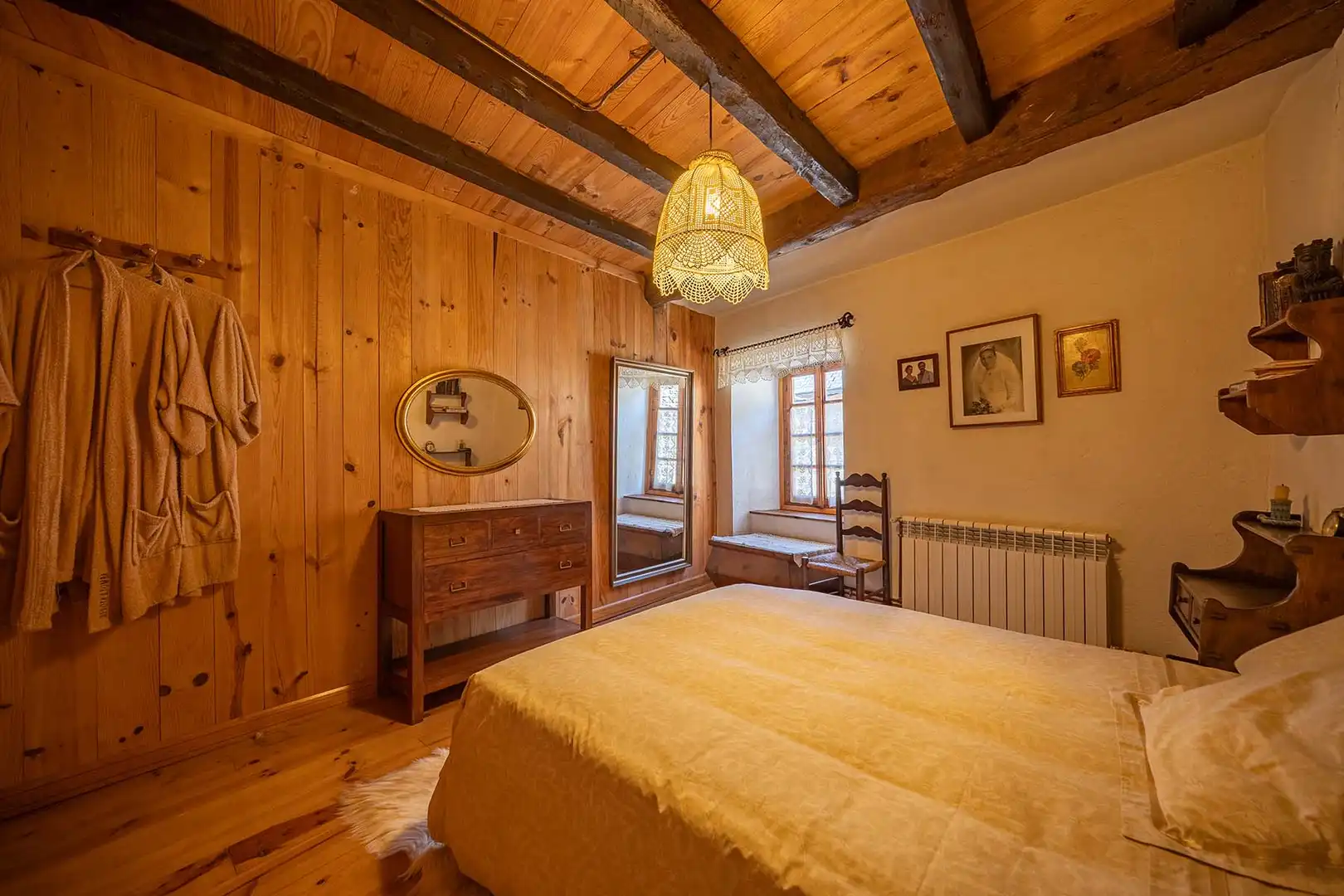 Bedroom of Detached homes for sale in Naut Aran  with Heating, Parquet flooring and Furnished