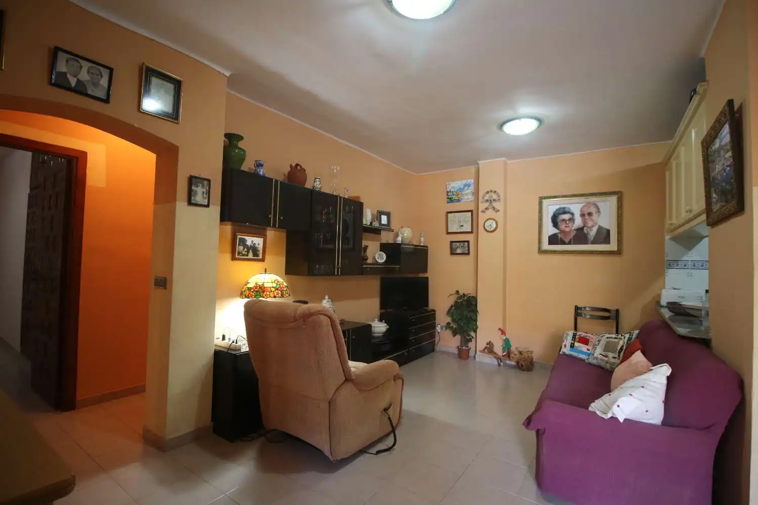 Sala d'estar de Apartament en venda en Cuevas del Almanzora amb Terrassa, Piscina i Moblat