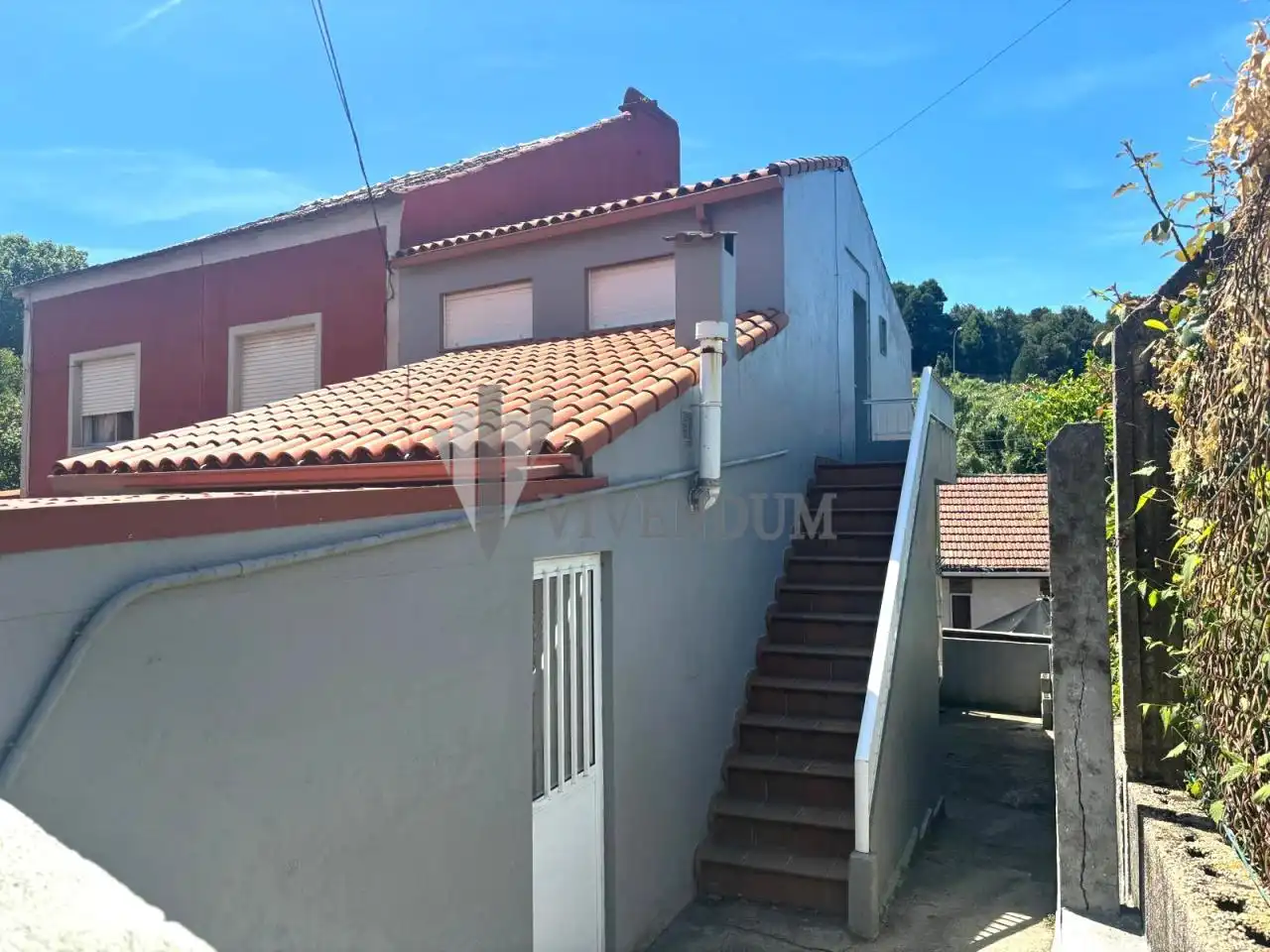 Vista exterior de Casa o chalet en venta en Vigo  con Calefacción, Jardín privado y Terraza