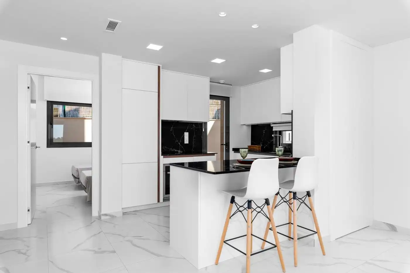 Cocina de Casa o chalet en venta en San Miguel de Salinas con Aire acondicionado, Calefacción y Terraza