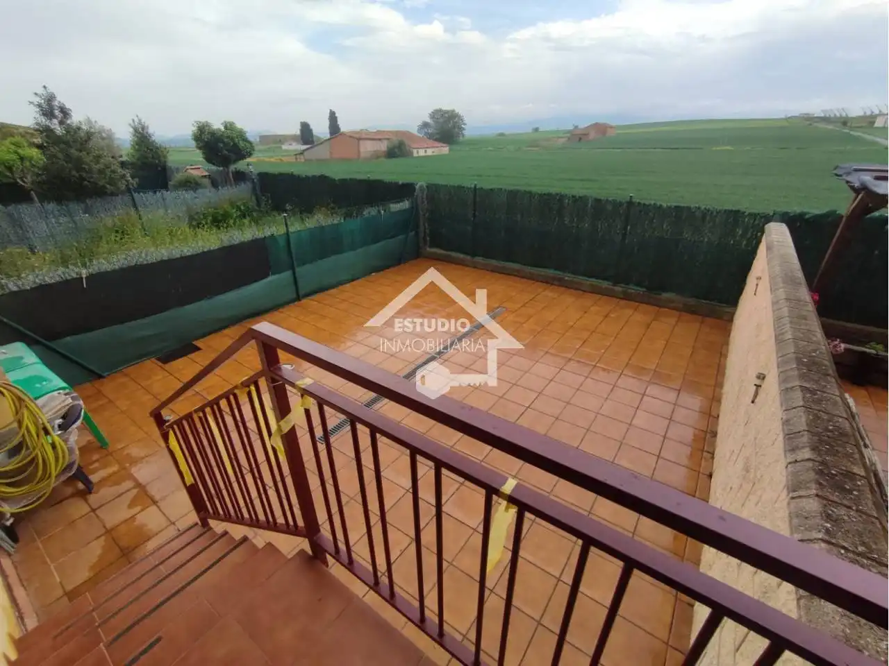 Terraza de Casa o chalet en venta en Canillas de Río Tuerto con Calefacción, Jardín privado y Parquet