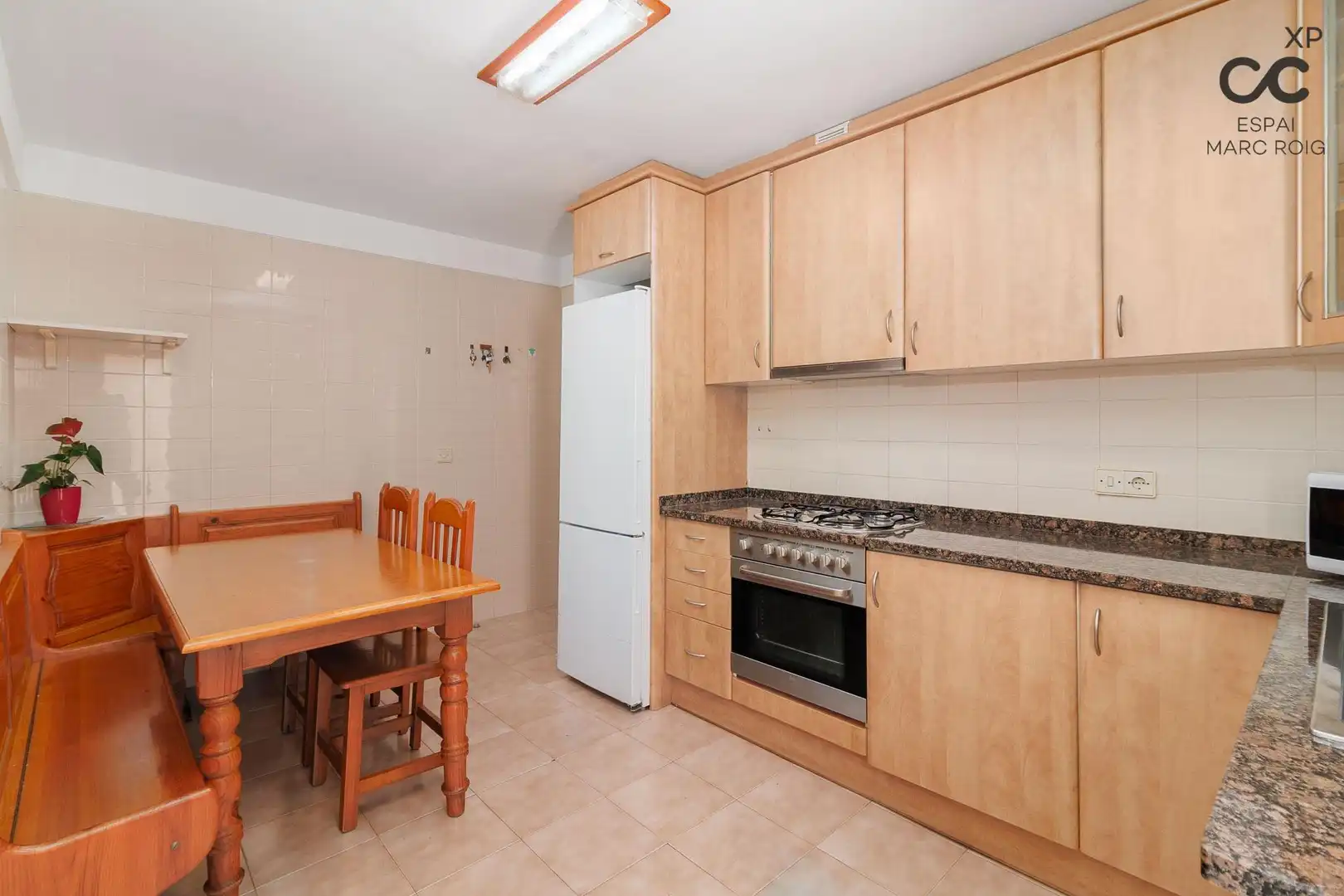 Küche von Wohnung zum Verkauf in Figueres mit Heizung, Parkett und Abstellraum