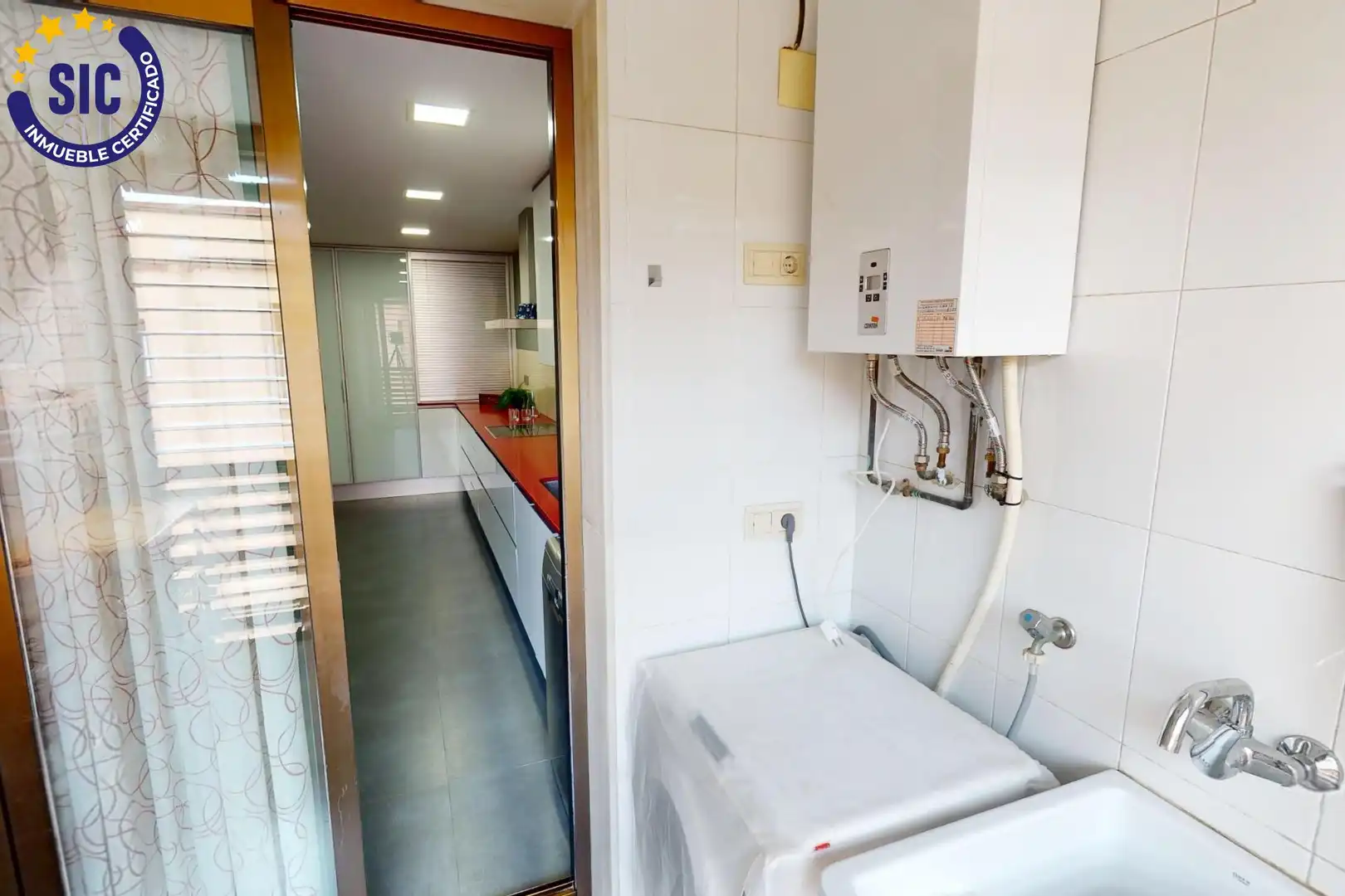 Cocina de Piso en venta en Castellón de la Plana / Castelló de la Plana con Aire acondicionado, Calefacción y Parquet