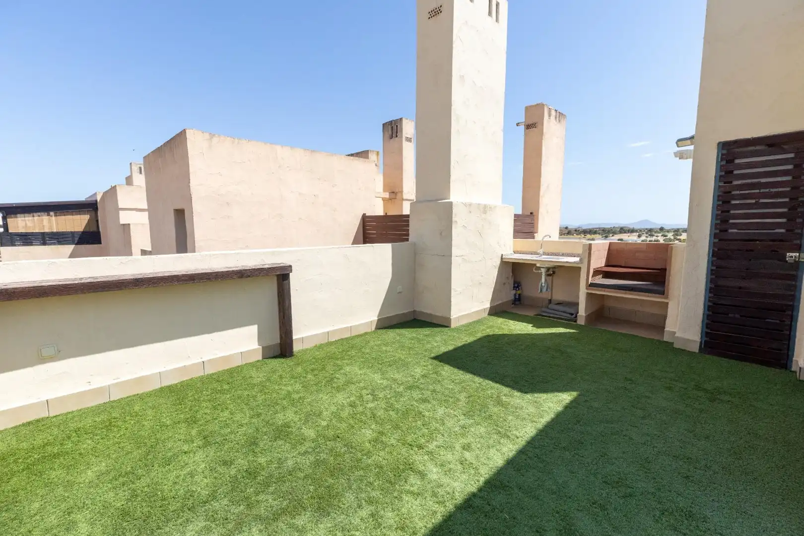 Terraza de Ático en venta en Murcia con Aire acondicionado, Calefacción y Jardín privado