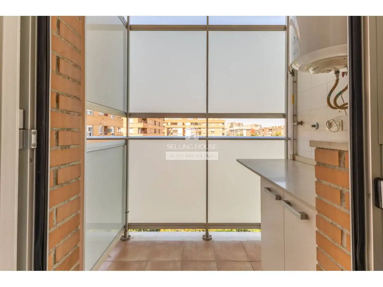 Terrasse von Wohnung zum Verkauf in Valencia mit Klimaanlage, Heizung und Parkett