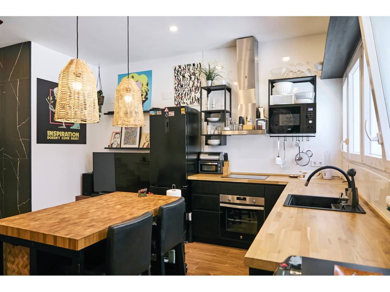 Cocina de Piso en venta en Castellón de la Plana / Castelló de la Plana con Amueblado