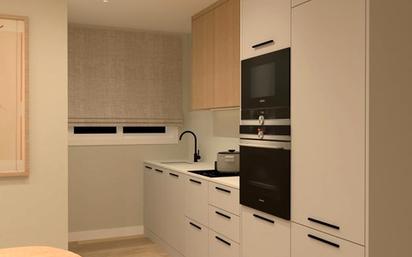 Kitchen of Flat for sale in  Barcelona Capital  with Air Conditioner, Heating and Oven