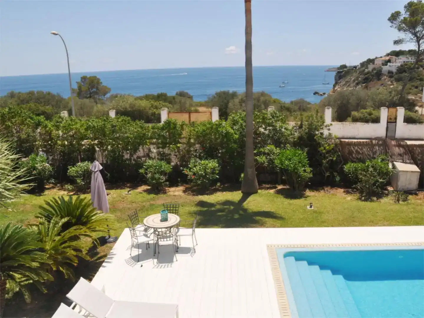 Jardín de Casa o chalet en venta en Calvià con Aire acondicionado, Jardín privado y Piscina