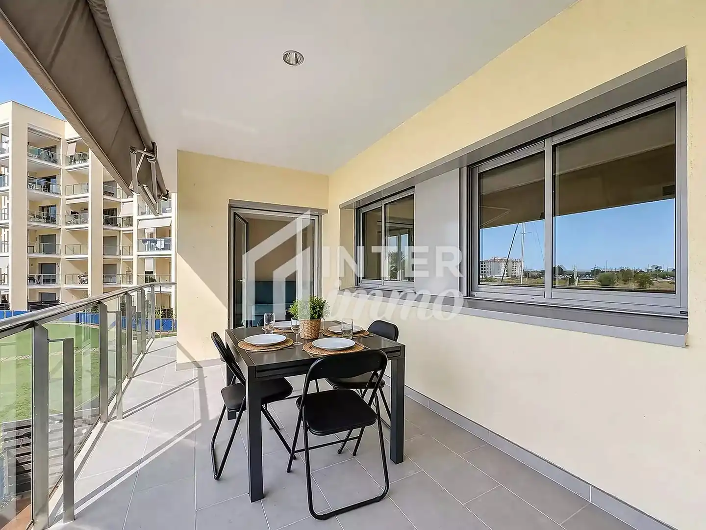 Terrace of Flat for sale in Santa Margarita