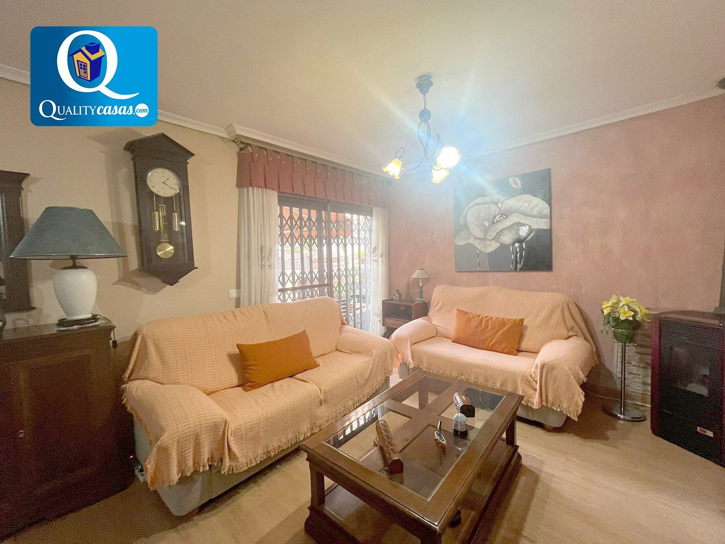 Living room of House or chalet for sale in San Vicente del Raspeig / Sant Vicent del Raspeig  with Air Conditioner, Terrace and Storage room