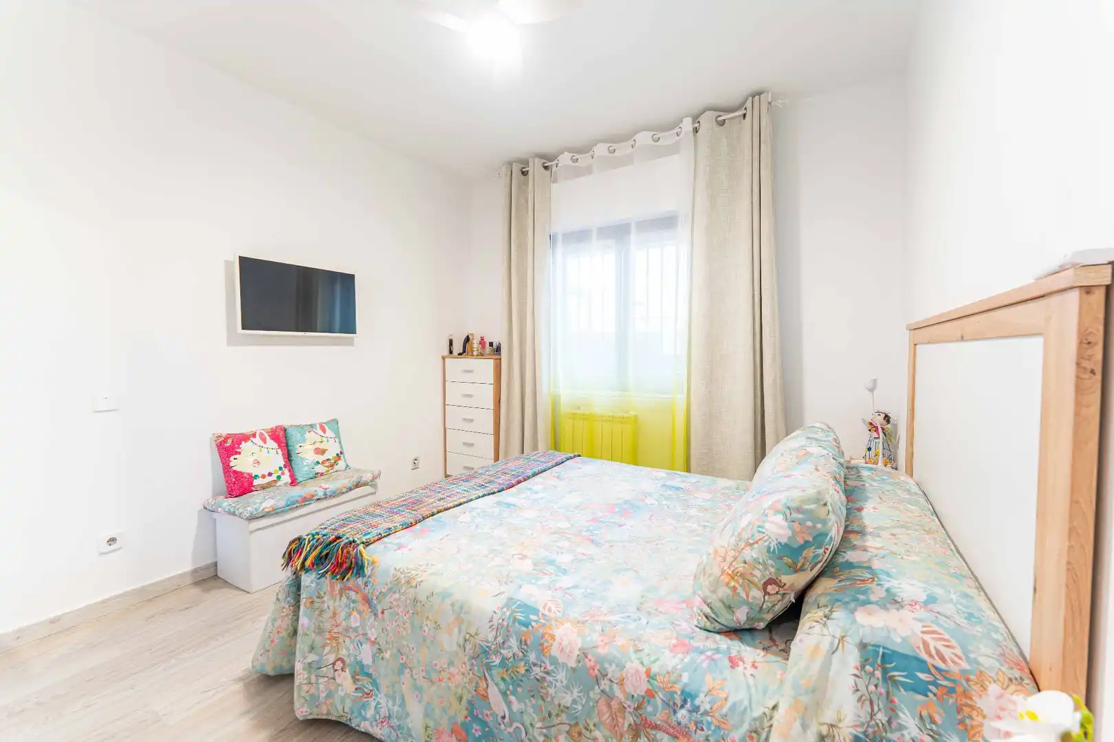 Bedroom of Flat for sale in Getafe  with Heating and Terrace