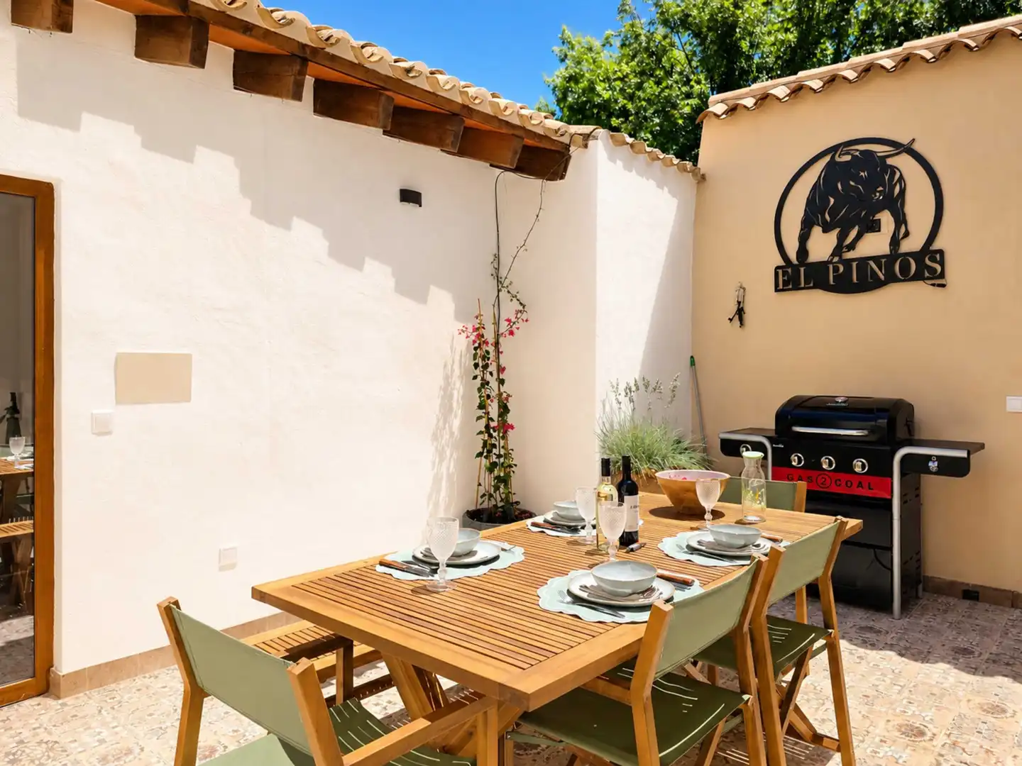 Terrasse von Einfamilien-Reihenhaus zum Verkauf in El Pinós / Pinoso mit Terrasse