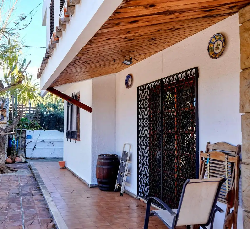 Terrassa de Casa o xalet en venda en Benicarló amb Aire condicionat, Jardí privat i Terrassa
