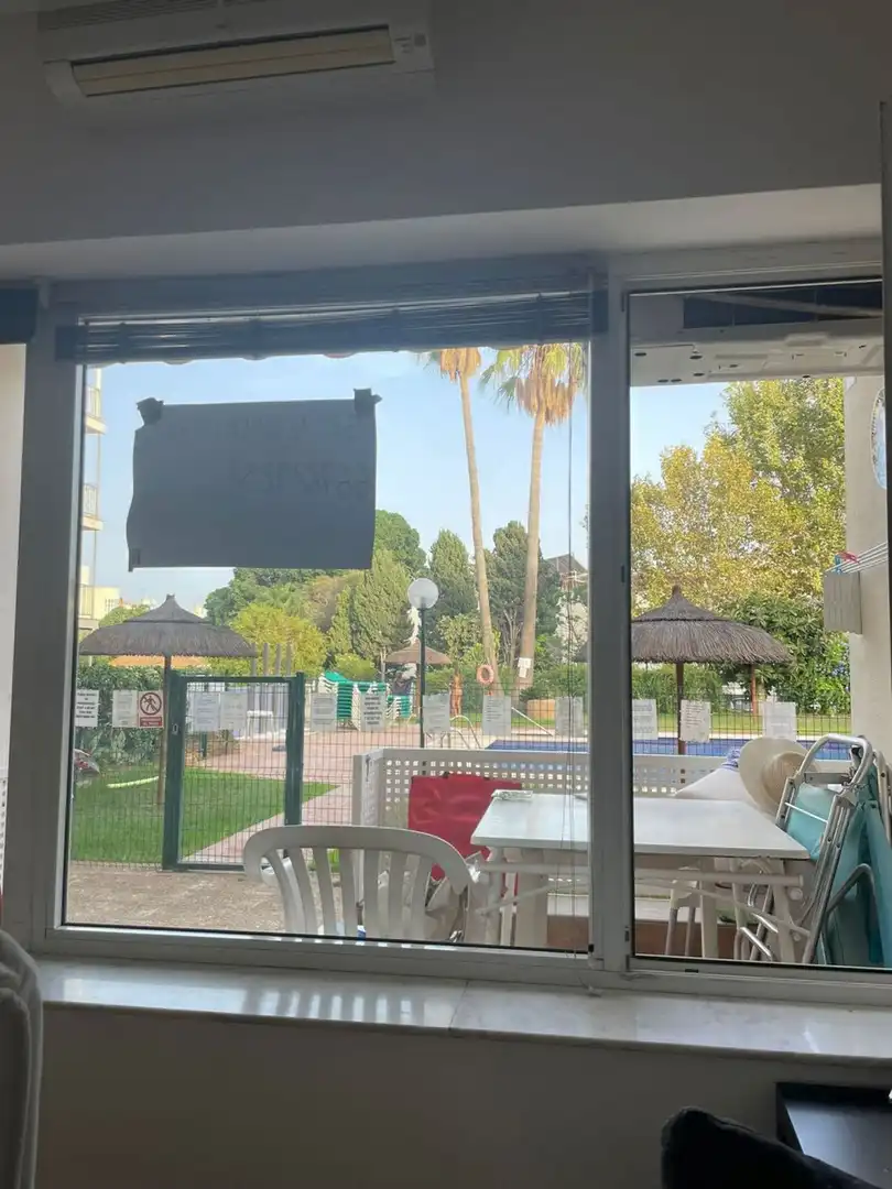 Estudio de alquiler en Torremolinos con Aire acondicionado, Jardín privado y Terraza