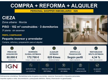 Appartement à vendre à Cieza