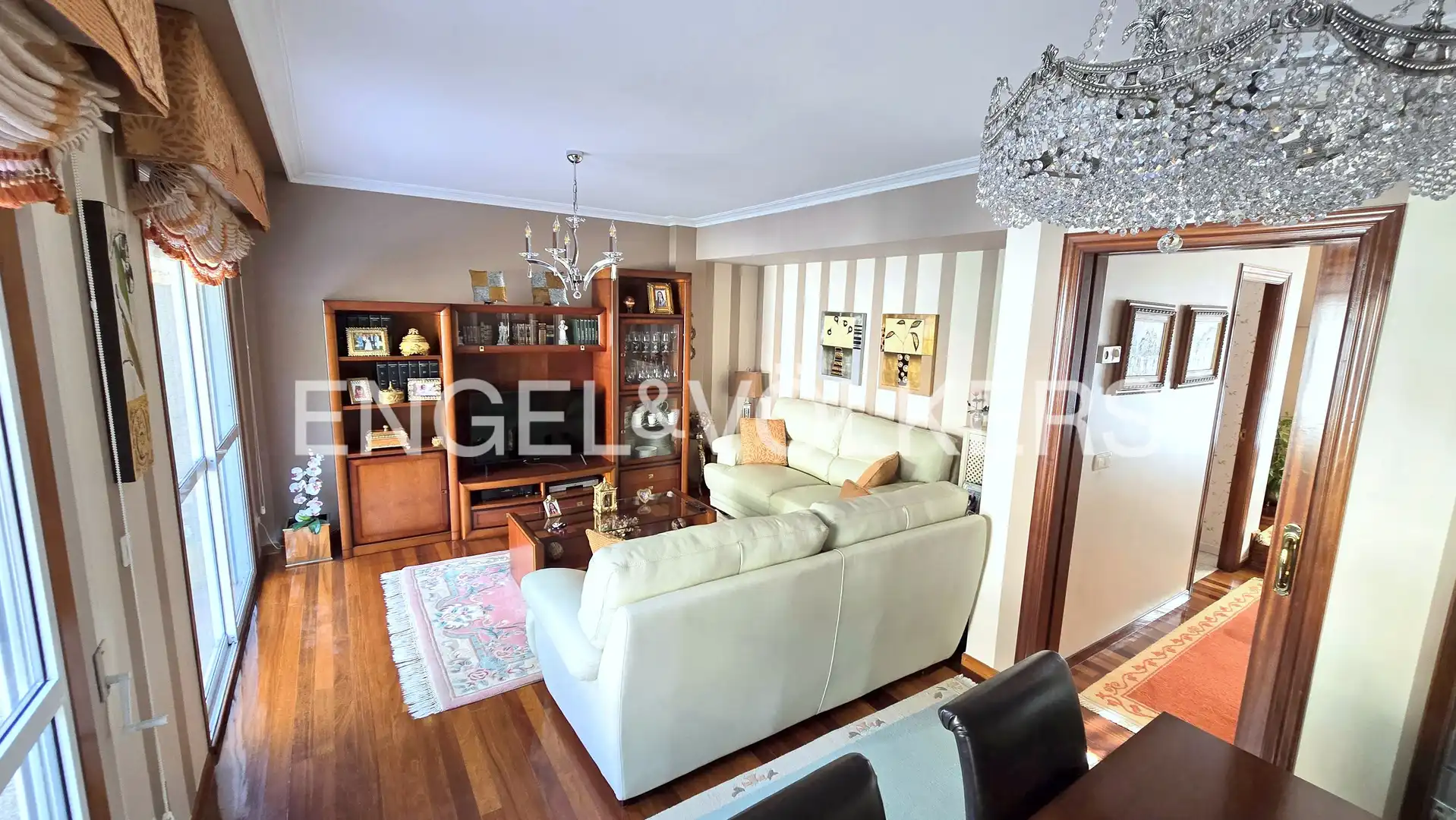 Living room of Detached homes for sale in Vigo   with Heating, Private garden and Terrace