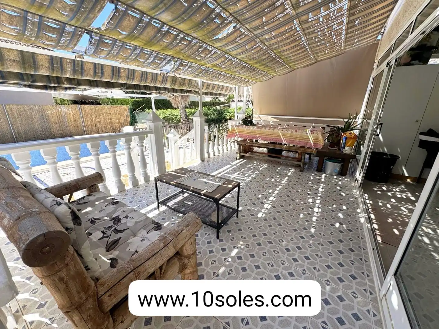 Terrassa de Casa o xalet en venda en Benferri amb Calefacció, Jardí privat i Terrassa