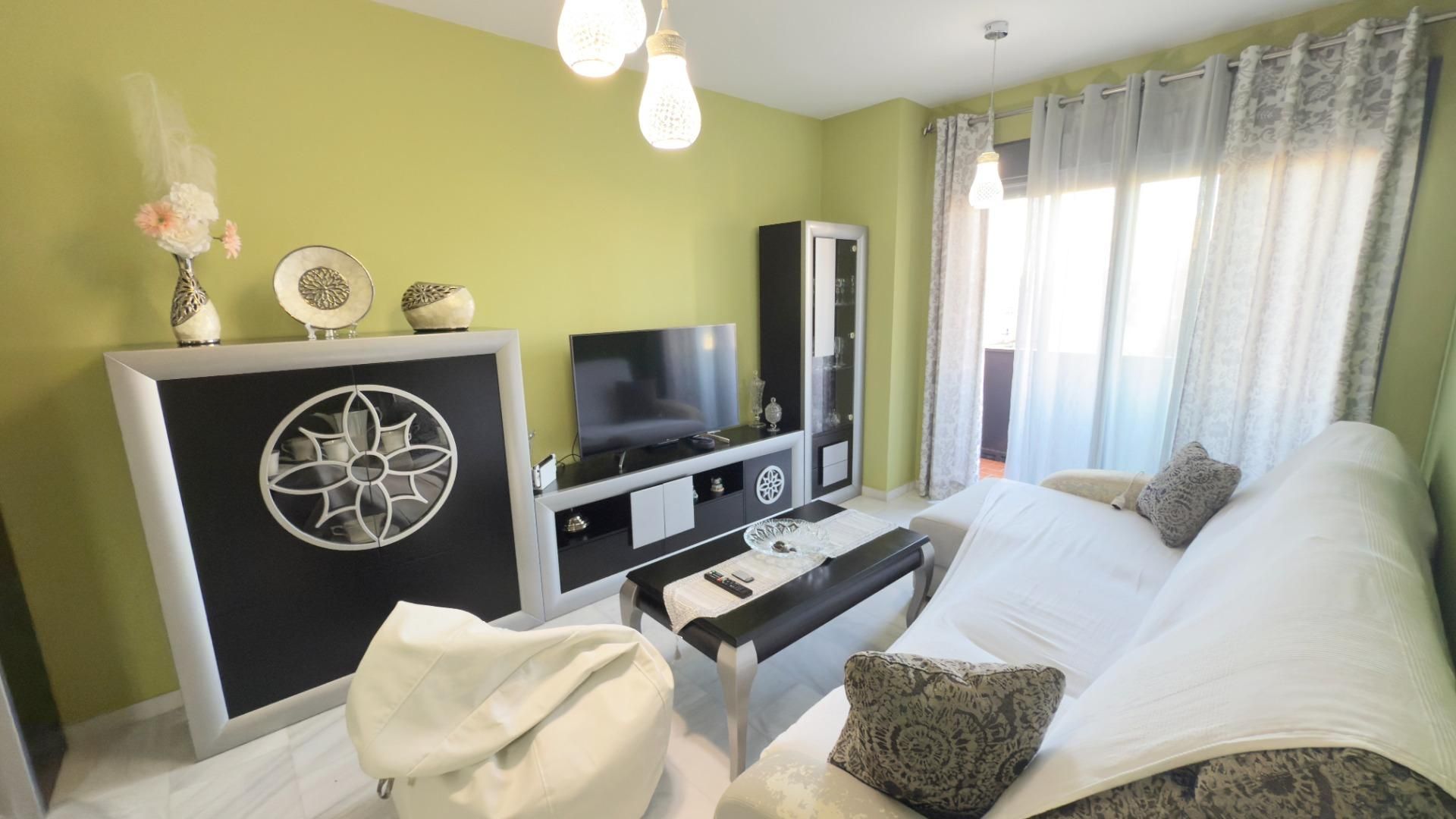 Living room of Flat for sale in  Huelva Capital  with Terrace and Storage room