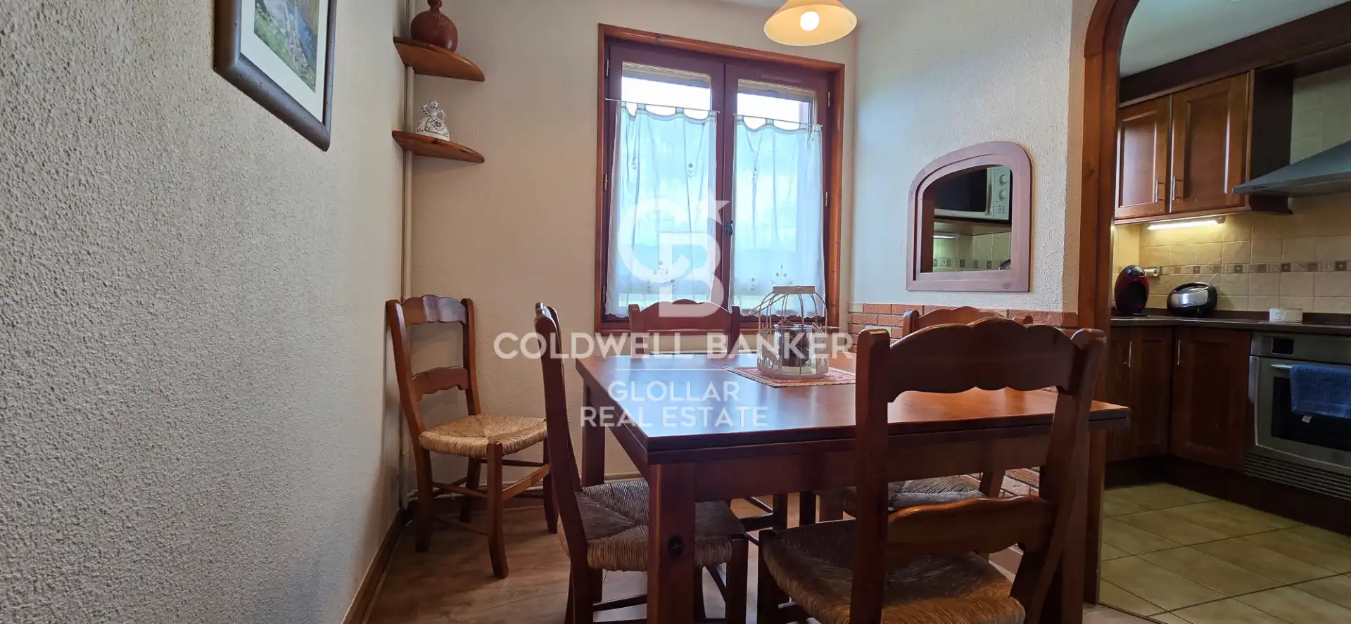 Dining room of Detached homes for rent in Sainte - Léocadie  with Private garden, Parquet flooring and Terrace