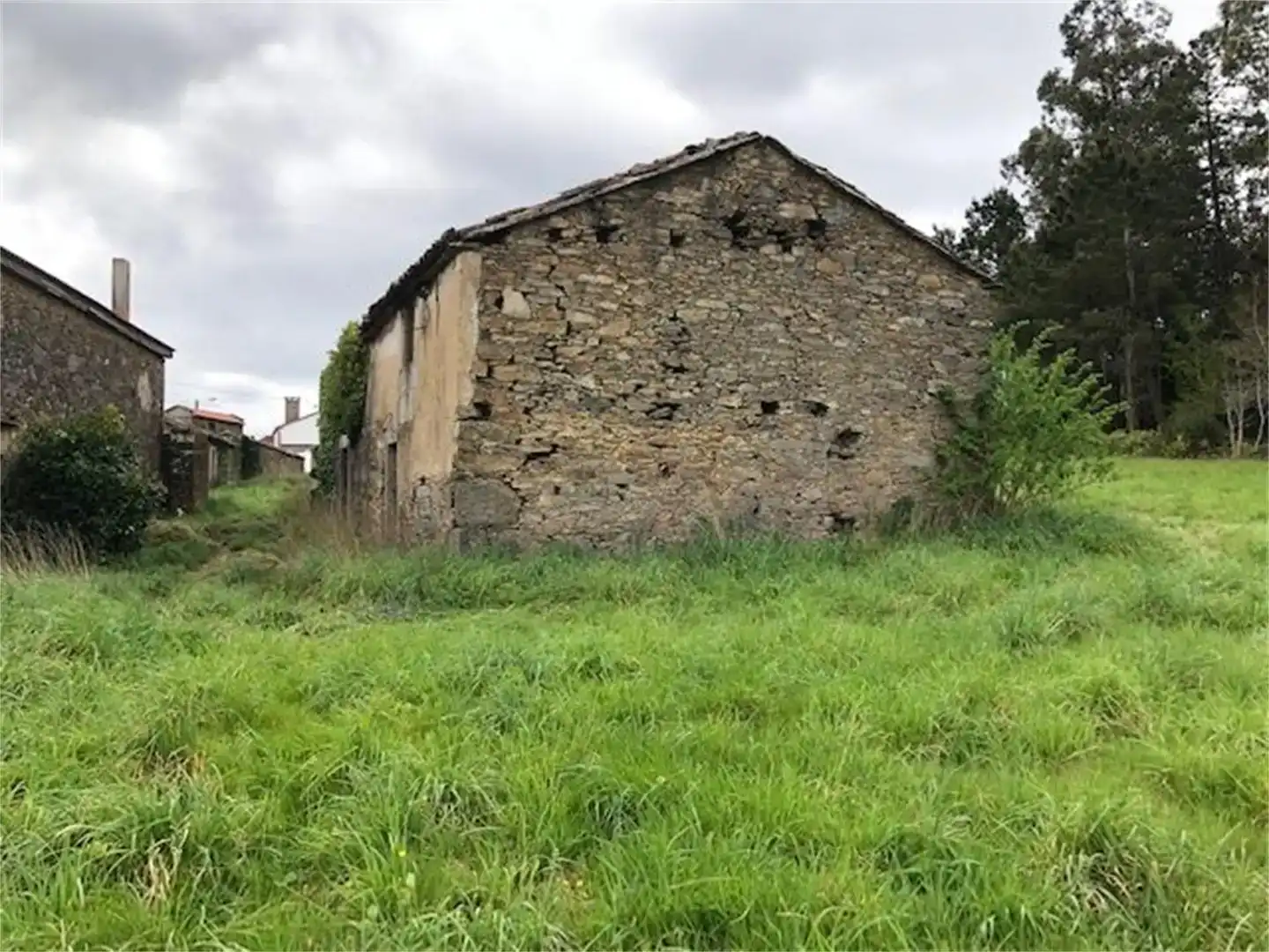 Vista exterior de Terreny en venda en Zas