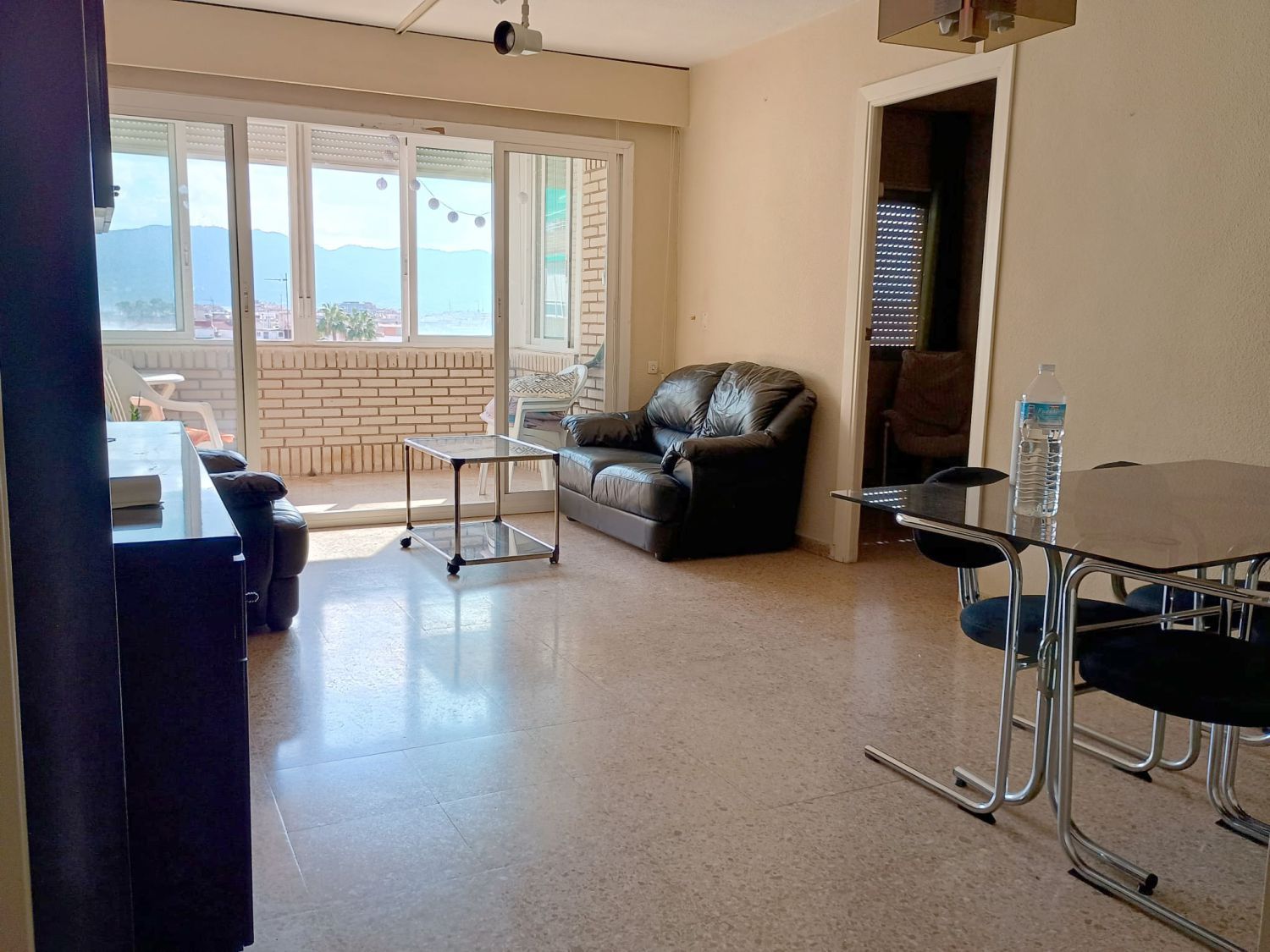 Sala d'estar de Pis en venda en  Murcia Capital amb Aire condicionat, Calefacció i Terrassa
