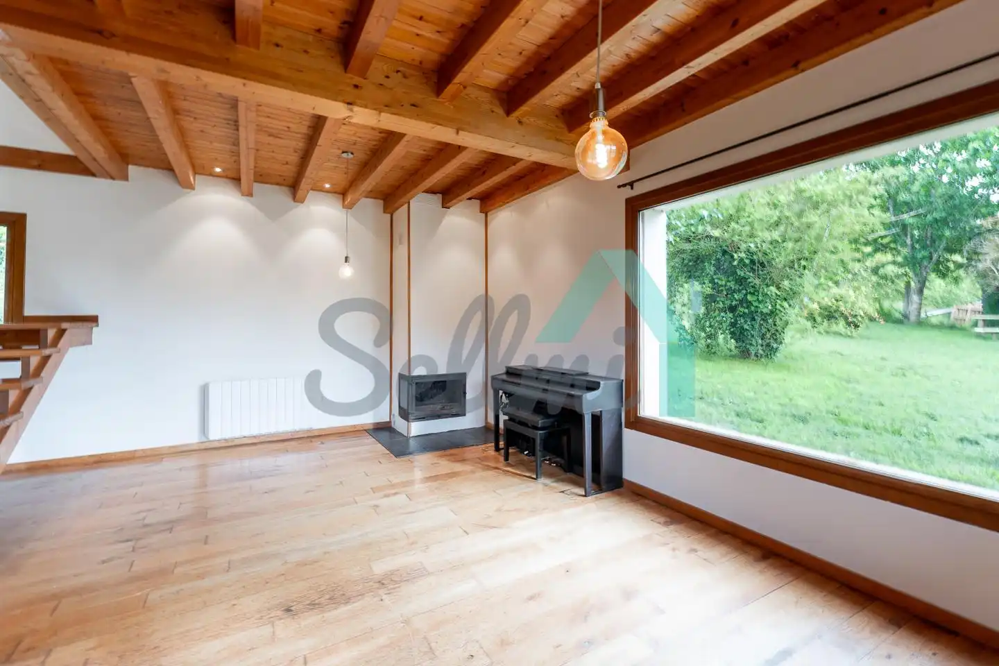 Sala de estar de Casa o chalet en venta en Villaviciosa con Calefacción, Jardín privado y Parquet