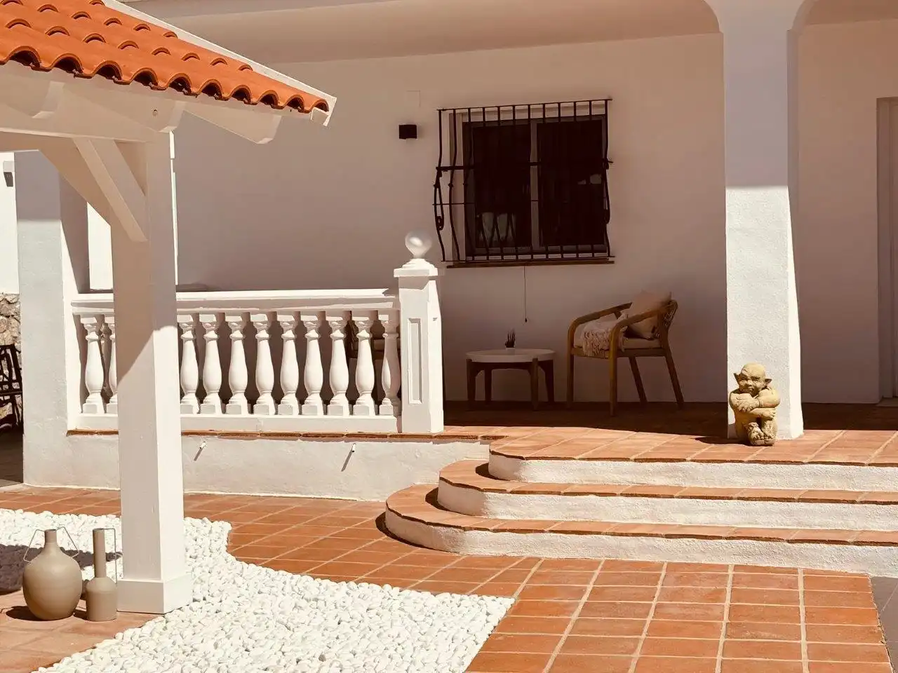 Terraza de Casa o chalet en venta en Alhaurín de la Torre con Aire acondicionado, Calefacción y Jardín privado