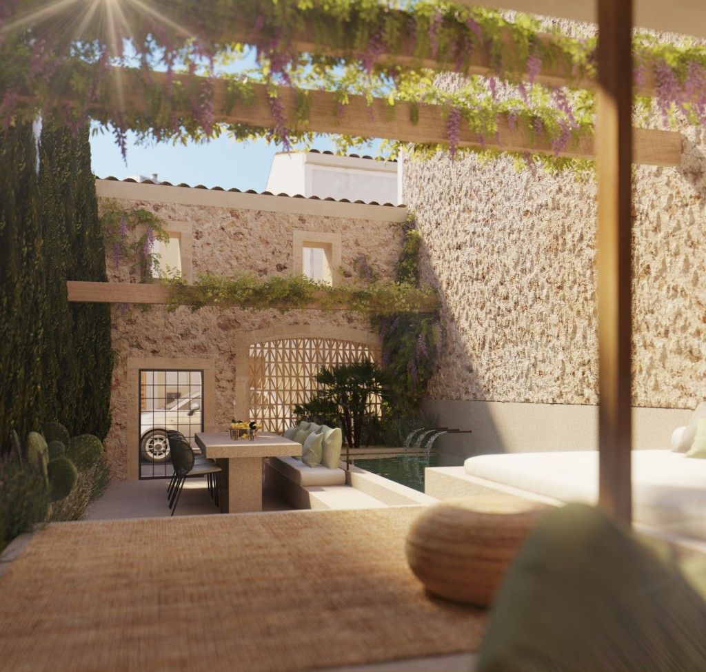 Terraza de Finca rústica en venta en Artà con Aire acondicionado, Terraza y Amueblado