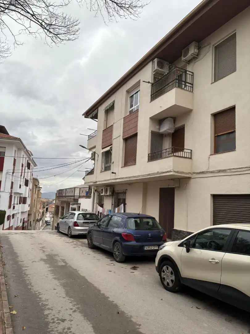 Vista exterior de Piso en venta en Cuevas del Campo con Amueblado y Balcón