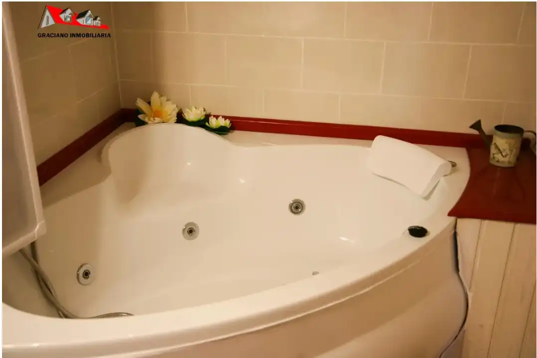 Baño de Dúplex en venta en Chinchilla de Monte-Aragón con Calefacción, Amueblado y Microondas