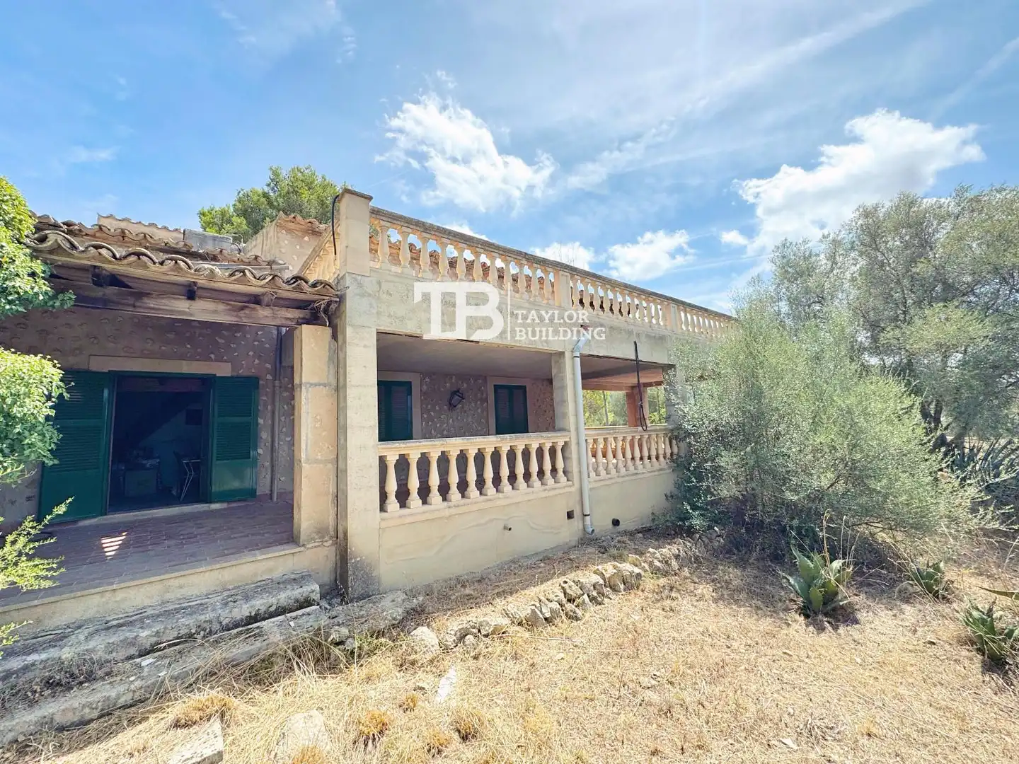 Vista exterior de Casa o xalet en venda en Alaró amb Terrassa i Piscina