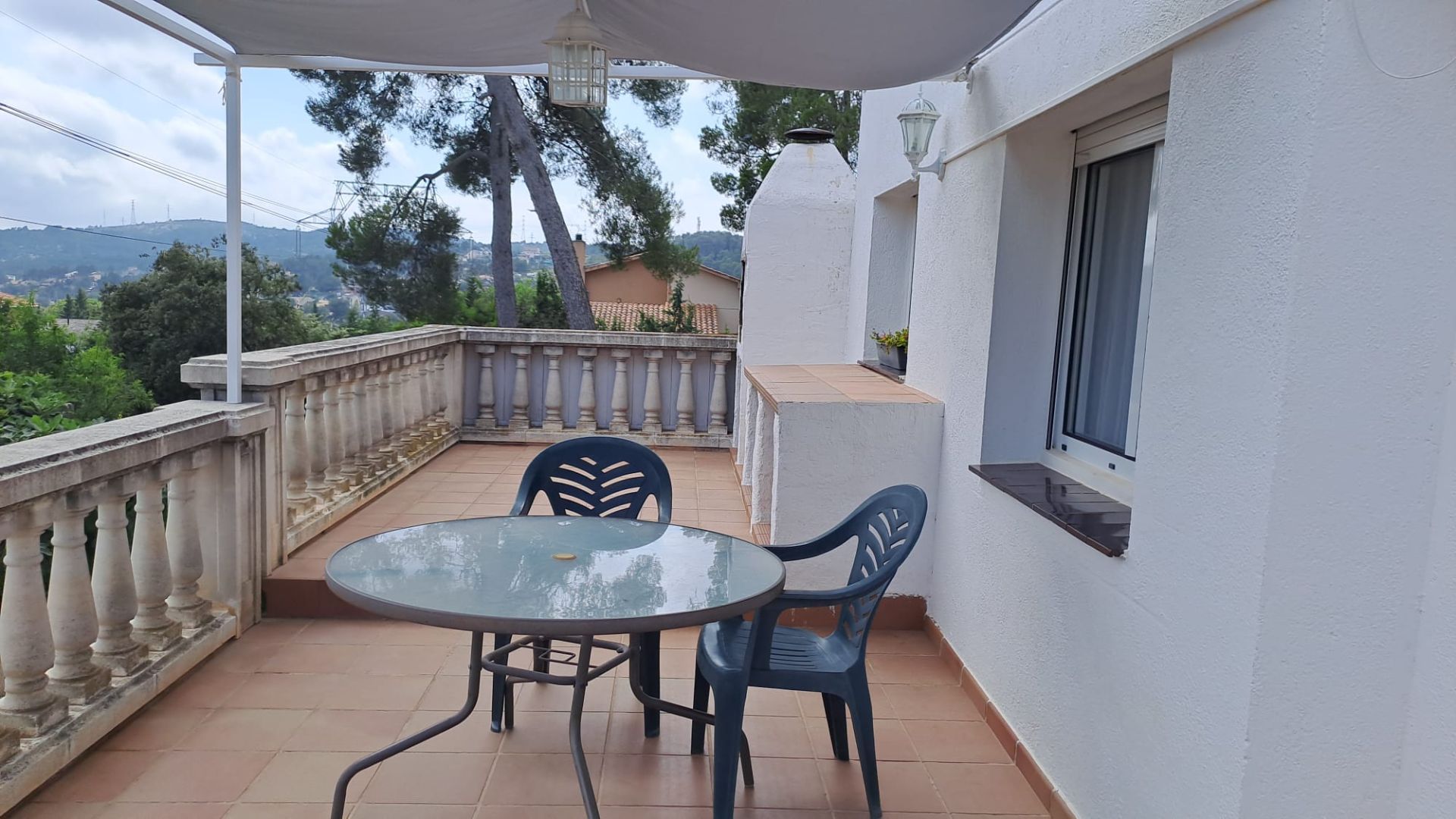 Terrace of House or chalet for sale in Vallirana  with Air Conditioner, Heating and Private garden