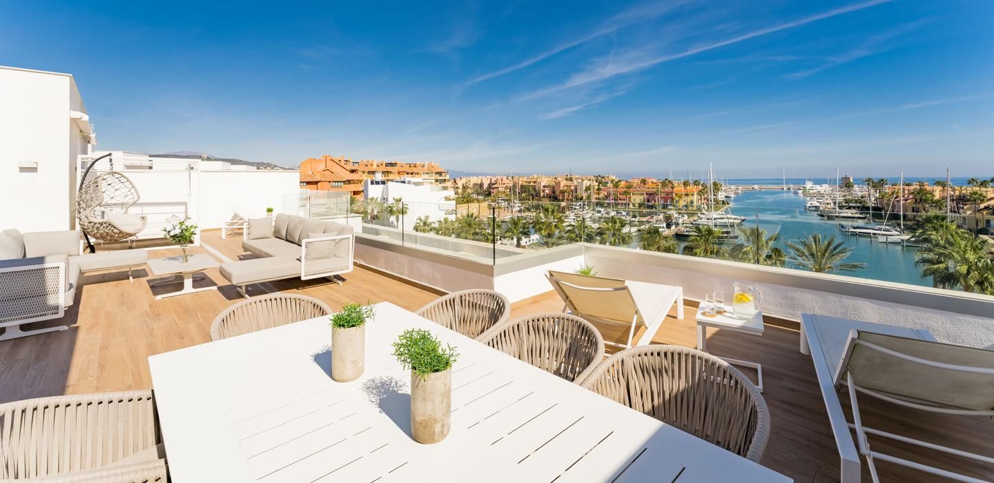Terrassa de Àtic en venda en Sotogrande amb Aire condicionat, Calefacció i Terrassa